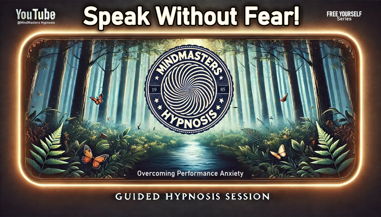 SPEAK WITHOUT FEAR: Overcome Your Fear of Public Speaking [WARNING: Real Hypnosis Session]
